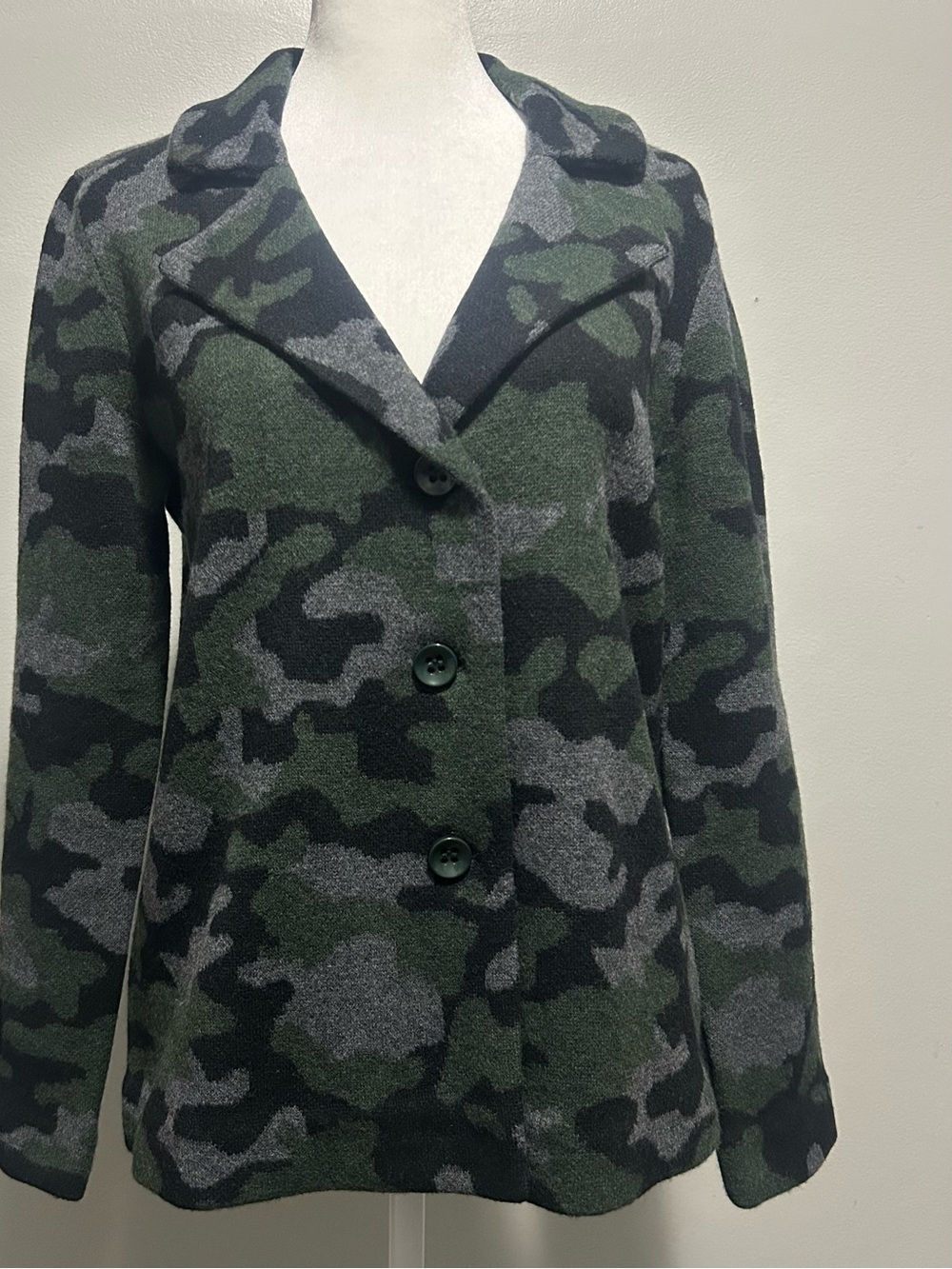 Field & Flower Anthropologie Women’s Sweater Blazer Jacket Streetwear Gorpcore